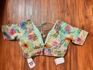 Trending Deep V-neck Blouse