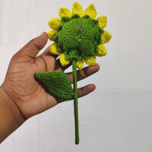 Handmade Crochet Sunflower