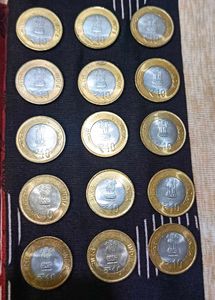 Commrative Coin Of 10 Ruppee