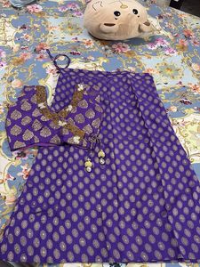Purple Lehenga Choli Set