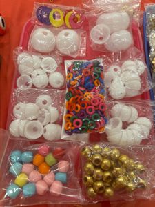 🆕 Silk Thread Jewel Making Accessories