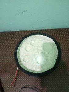 Moon Lamp With Withe Light