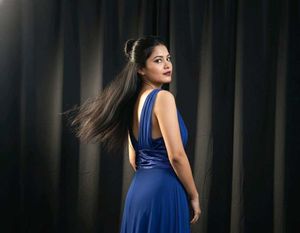 Elegant Blue Formal Dress
