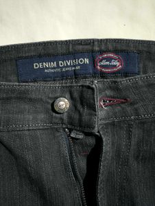 Allen Solly Charcoal Jeans