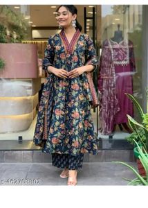 Kurti Suit With Dupatta