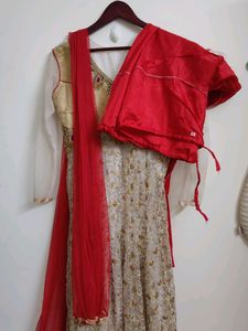 Salwar Suit With Pant And Shawl