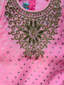 Cute Pink Girls&#39; Sharara Set