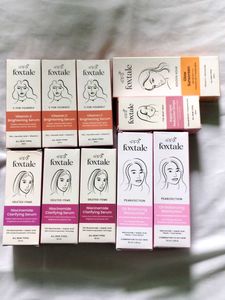 Foxtale Serum, moisturizer, Sunscreen combo