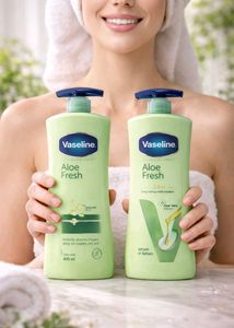 Vaseline Aloe Fresh Lotion (2-Pack)