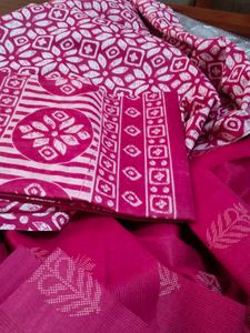 Batik With Full length Dupatta