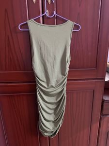 Olive Green Bodycon Dress