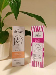 2 SEALED PACK FACEWASH