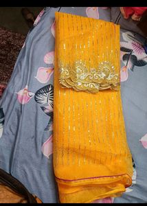 New Sequence  Work Saree In Tranding