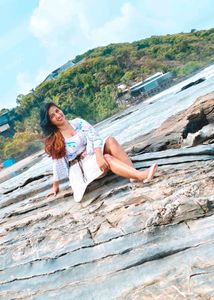 Combo Skirt + Wrap Top Free Size