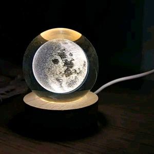 Lunar Crystal Ball Night Light