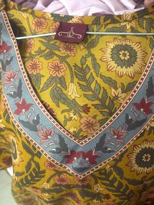 Floral Print Kurta