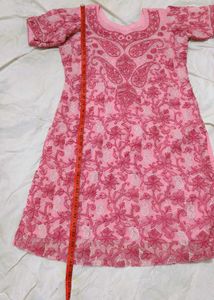 Very Beautiful chicken Kari Kurti With Pant
