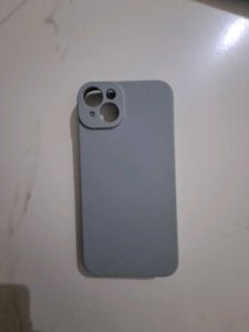 iPhone 15 Plus Gray Silicone Case