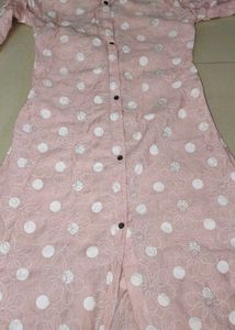 Stylish baby Pink Hakoba Top