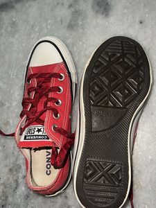 Red Converse Sneakers