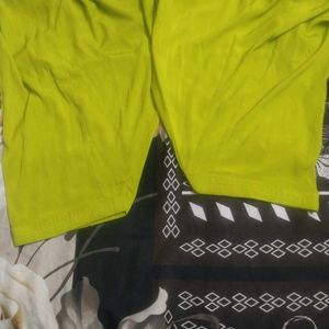Green Embroidered Kurta Set
