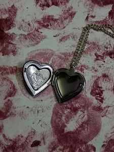 Silver Heart Photo Locket💌✨