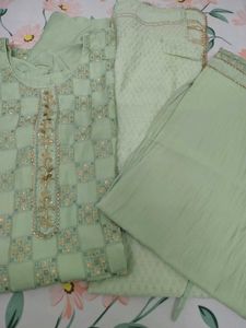 Elegant Green Kurta Set