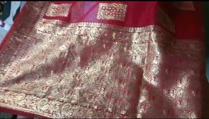 Brand New Red Saree