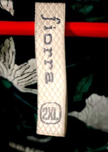 Teal Floral Print Kurta