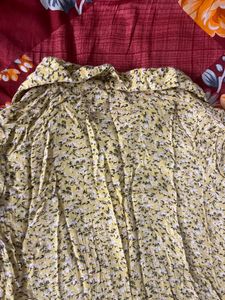 Beautiful Flower Print Kurta