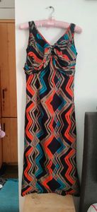 Long cocktail dress