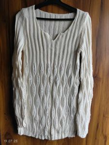 Elegant Knit Long Top/Dress