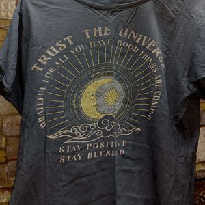 Universe Cutout Graphic Tee