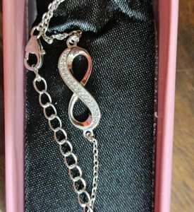 Giva 925 Real Silver Infinity Bracelet