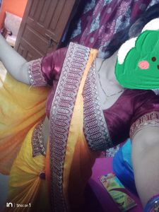 Beautiful😍 Border Yellow Saree