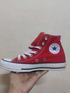 Red Converse Sneakers