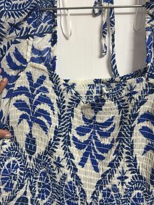 Floral Print Crop Top