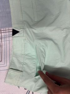 Mint Green Pleated Skirt