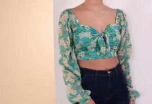 Floral Print crop top