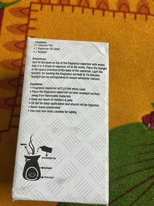 Yellow Ceramic Aroma Diffuser Set
