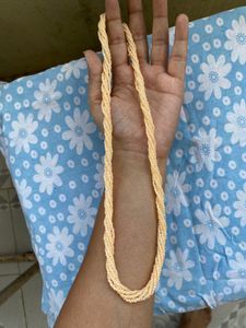 Shiny ✨ Cream Colour Bead Chain