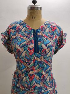 Floral Print Dress &amp; Top Bundle(Fixed Price)