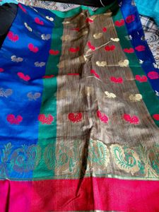 Royal Blue Saree