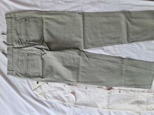 Striped Tunic Shirt With Straight Pant