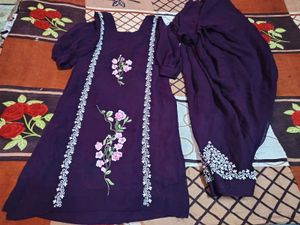 Elegant Party Wear Punjabi Suit Set Pathani