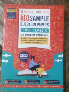 Oswal Gurukul Questions Papers Class 10