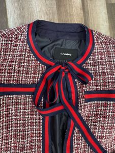 Tweed Jacket with Bow