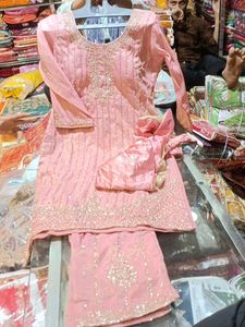 Elegant Pink Salwar Suit