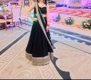 Elegant Black Lehenga Choli