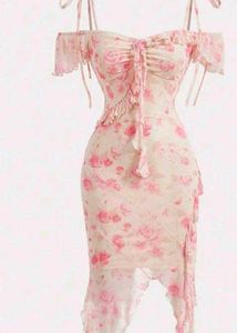 Savanna Floral Ruffle Dress